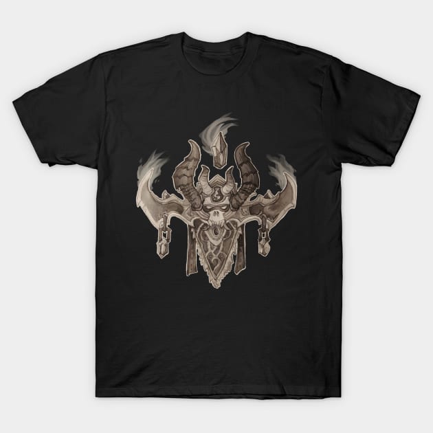 Demon hunter crest T-Shirt by ArryDesign
